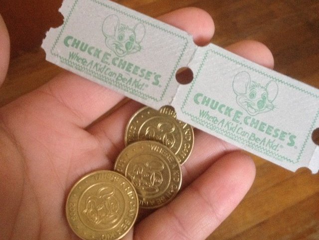Chuck-E-Cheese Tokens