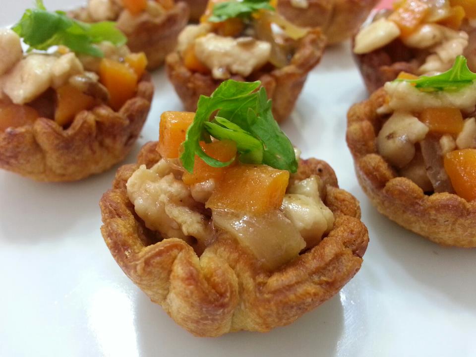 BeautyMe Love Recipes: Little Croustades filled with chicken mushroom