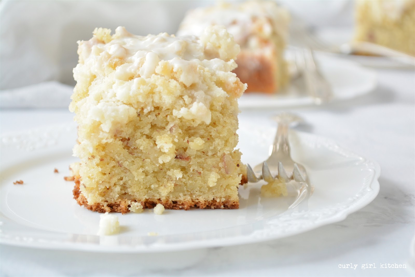 Curly Girl Kitchen Almond Coffee Cake