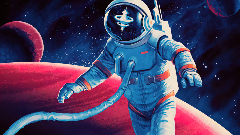 Astronaut Space Digital Art 4K #6310b Wallpaper iPhone Phone