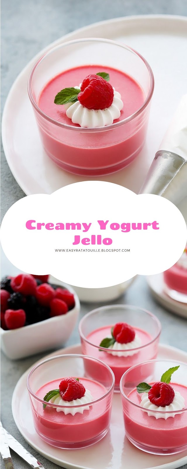 Creamy Yogurt Jello