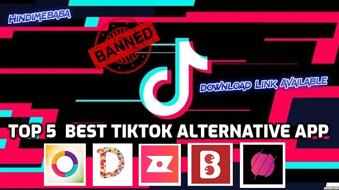 Top 5 Tiktok Alternative Indian app | similar app like tiktok made in india