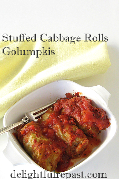 Delightful Repast: Stuffed Cabbage Rolls - Grandma's Golumpkis