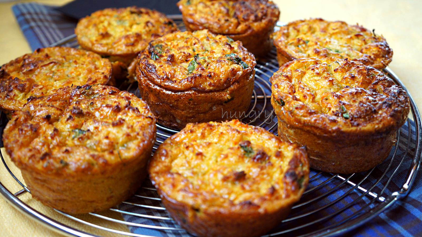 Kitchen Stories Baked Zucchini Carrot Fritters