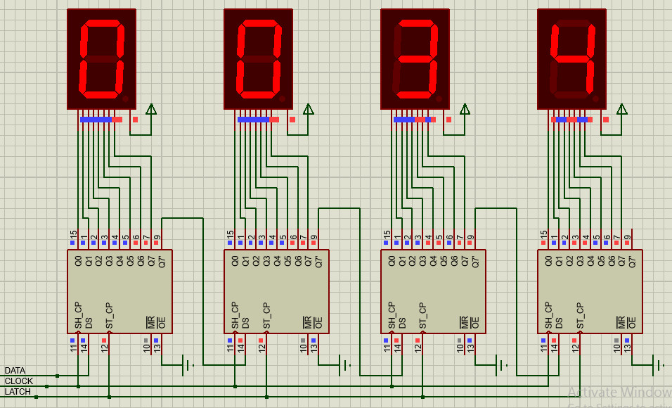 7 Segment Display Chart