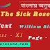 The Sick Rose | William Blake | Class 11 | summary | Analysis | বাংলায় অনুবাদ | 