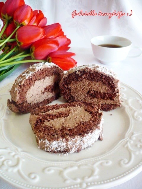 Csokoládékrémes rolád