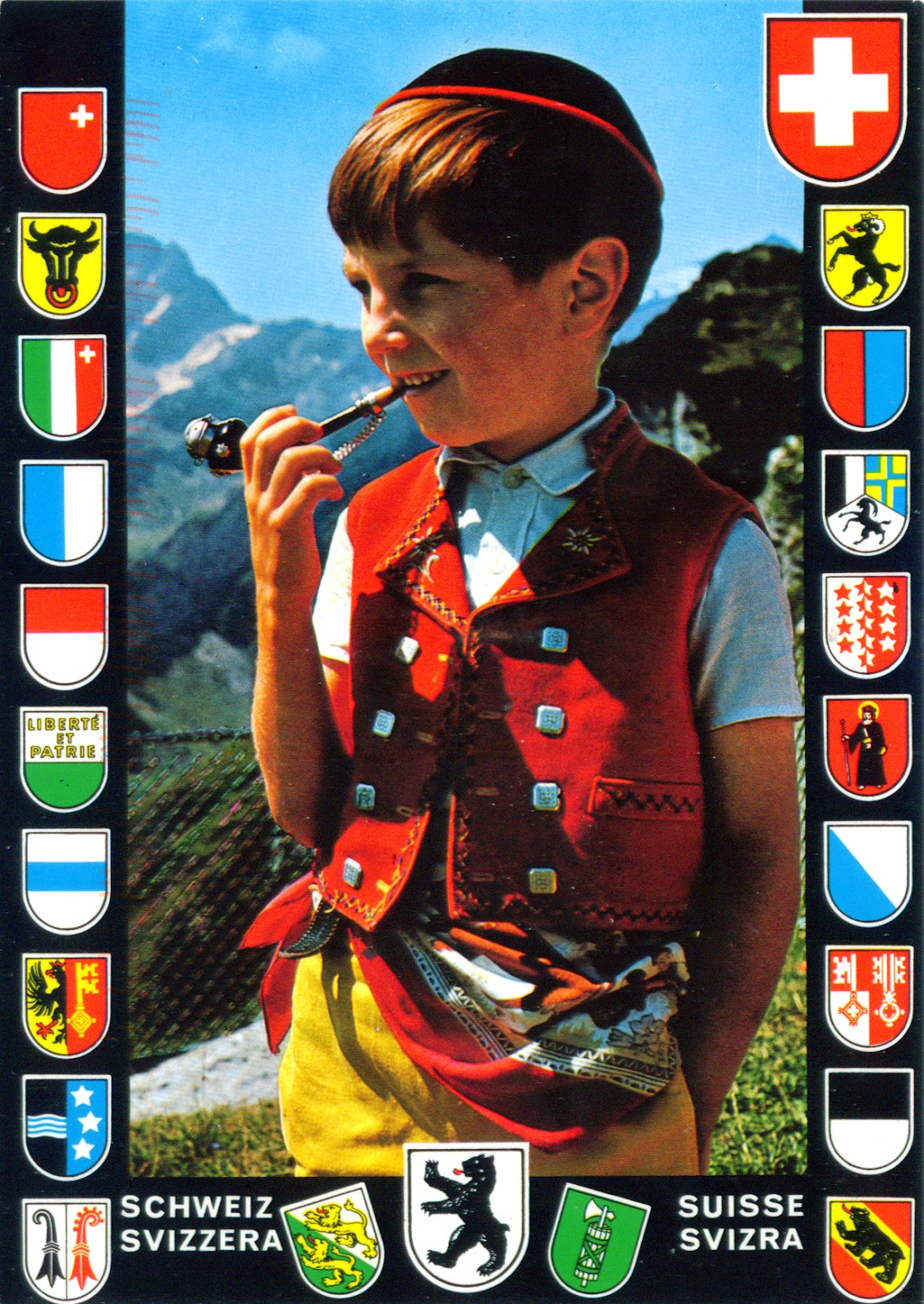 WORLD, COME TO MY HOME! 1261, 1262 SWITZERLAND (Appenzell Innerrhoden