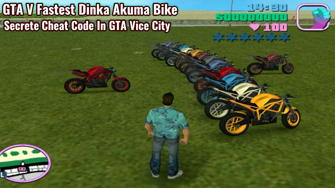 GTA Vice City Cheats For Bike GTA V Bike In GTA Vice City Fastest