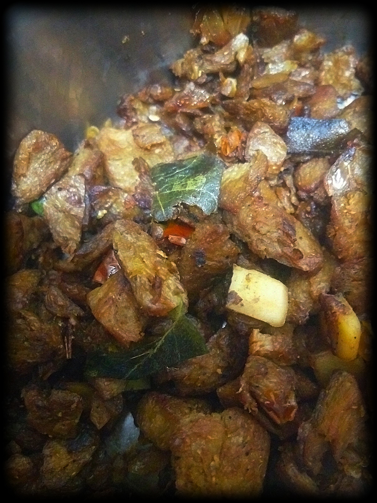 Soya Dry roast /Kerala style Soya Ularthiyathu