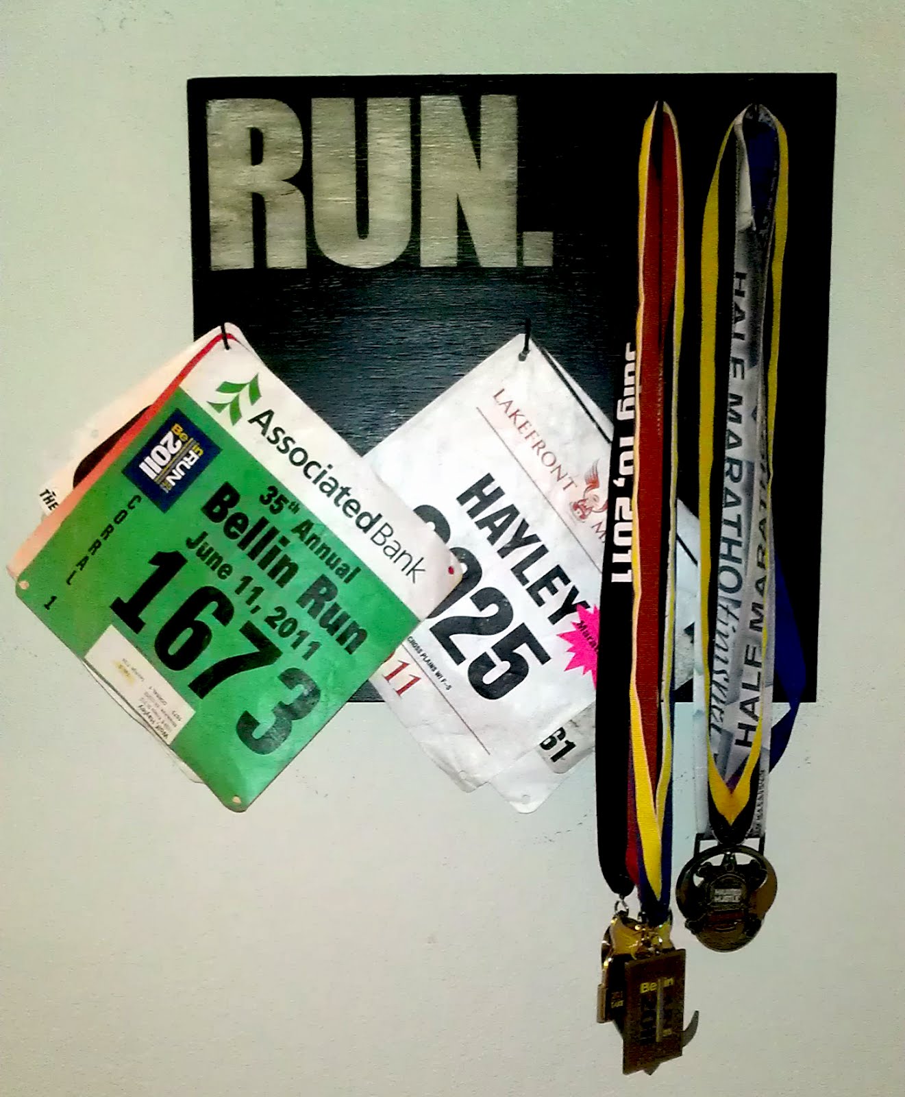 Decorating the Dorchester Way: Runners Award Display Board