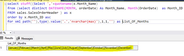 Microsoft Business Intelligence: Get Monthly sales using dynamic pivot ...