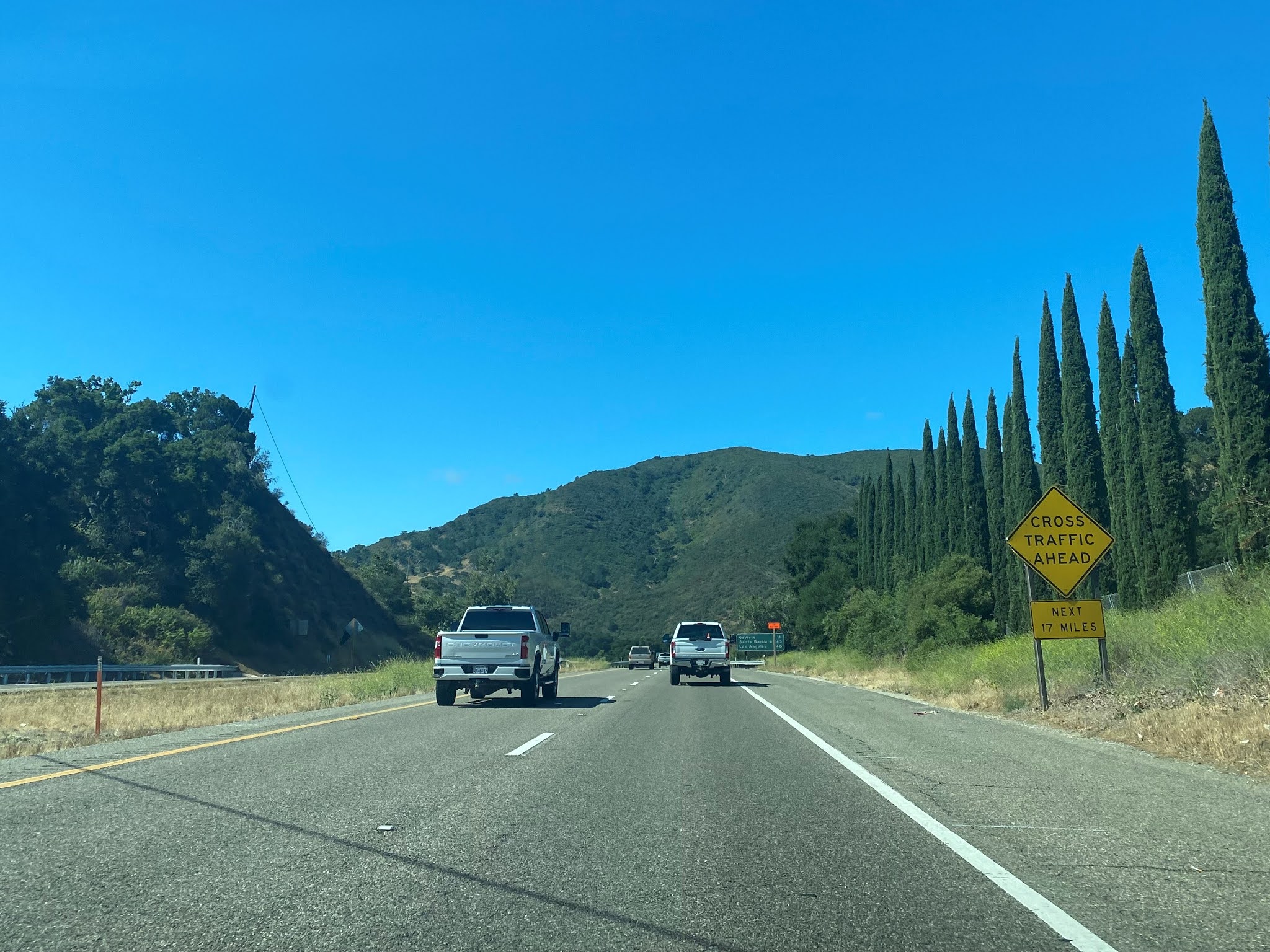 US Route 101 through Gaviota Pass