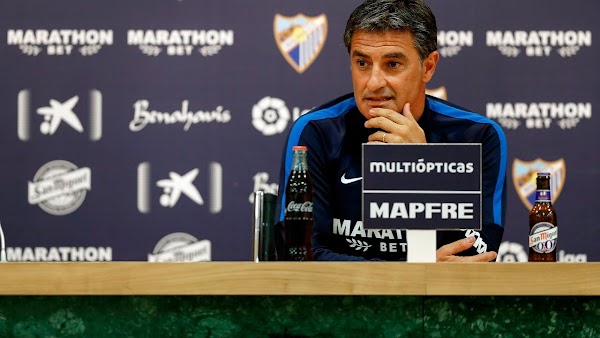 Míchel - Málaga -: "Le di un toque de atención a Peñaranda"