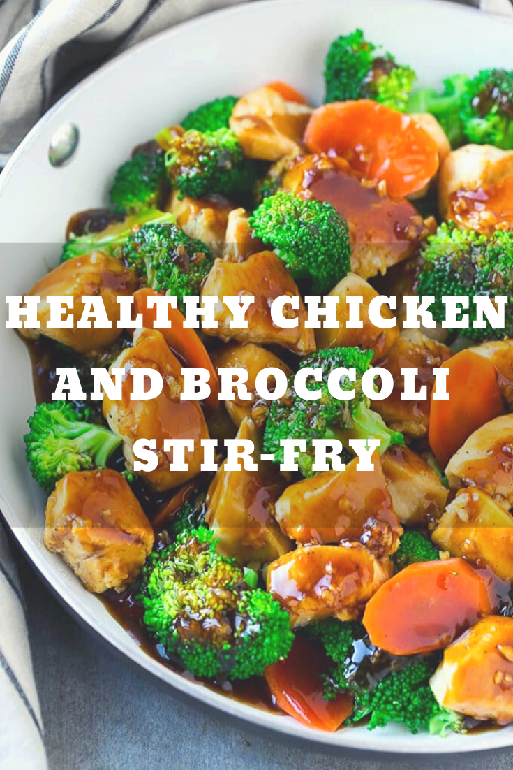 Healthy Chicken and Broccoli Stir-fry