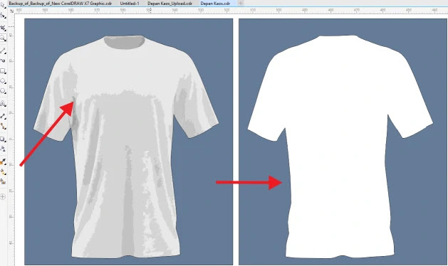 Cara Mudah Membuat Desain Kaos CorelDraw Cara Mudah Membuat Desain Kaos CorelDraw