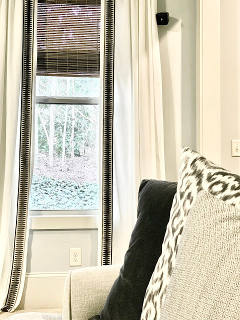 DIY: How to Add Tape Trim to Curtains 