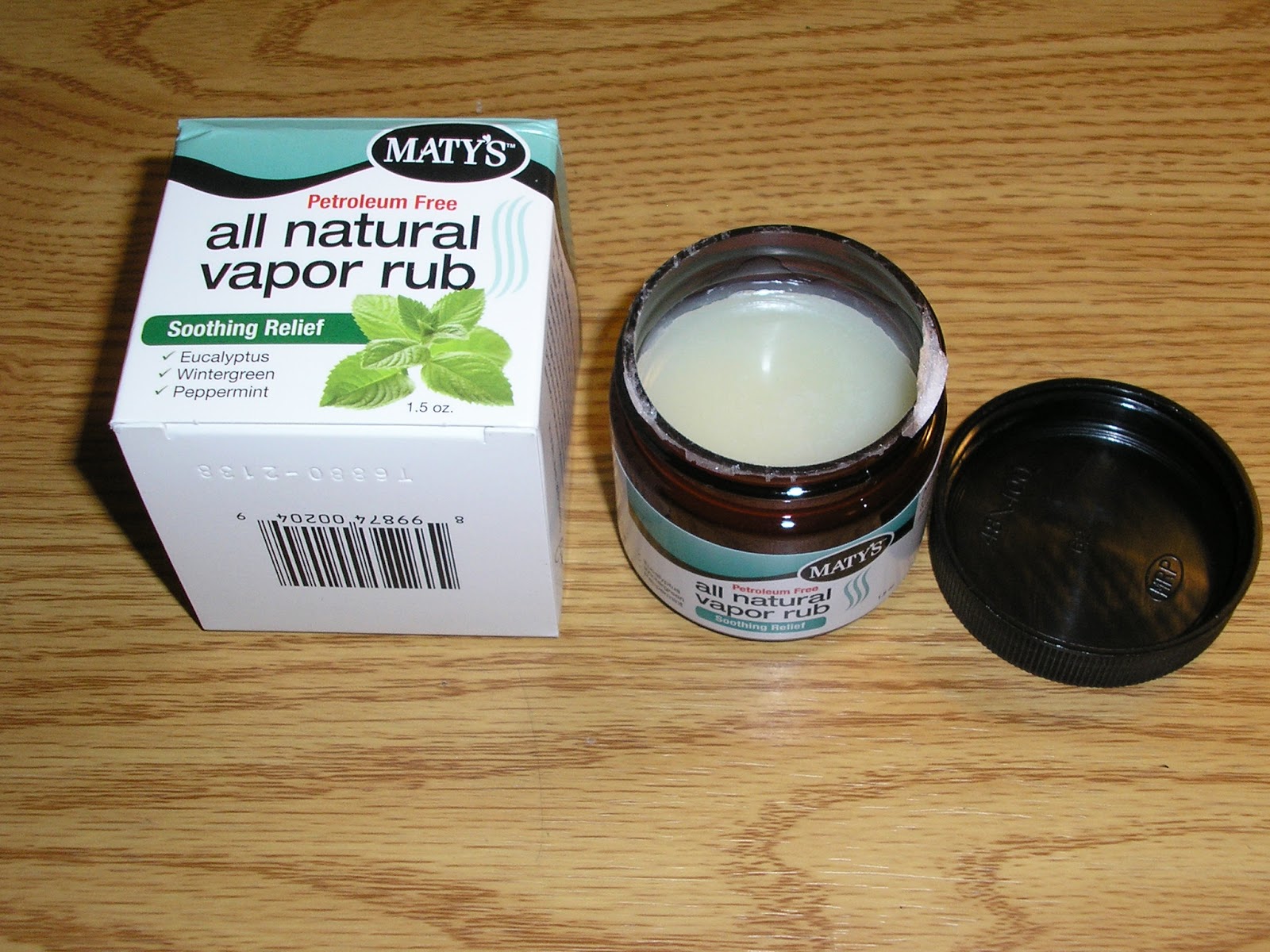 Missy's Product Reviews Maty's All Natural Vapor Rub