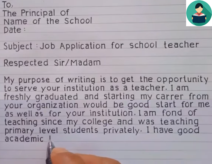 sample application letter for teaching vacancy in kenya