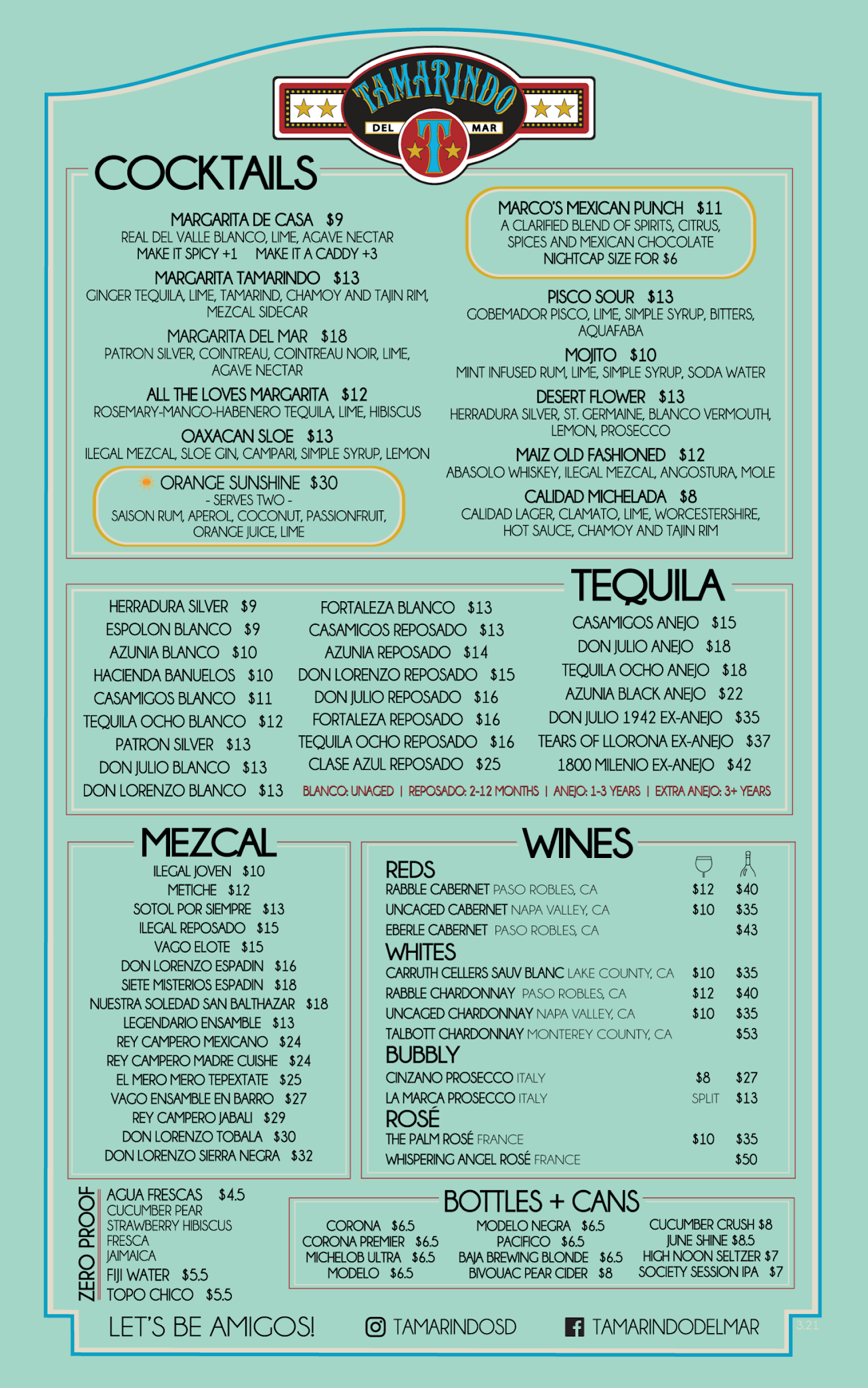 SanDiegoVille Tamarindo Latin Kitchen Unveils In San Diego's Del Mar