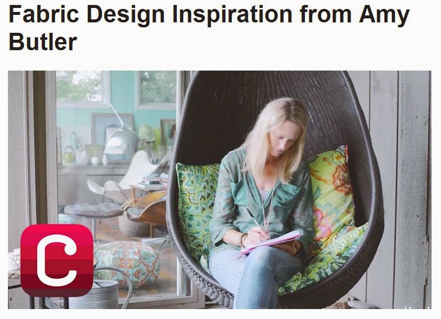 Fabric Design Inspiration from Amy Butler - Creativebug.com