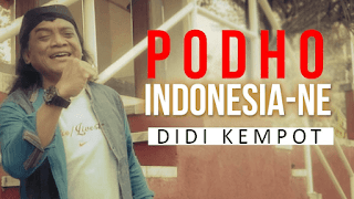 Lirik Lagu Podho Indonesia Ne - Didi Kempot
