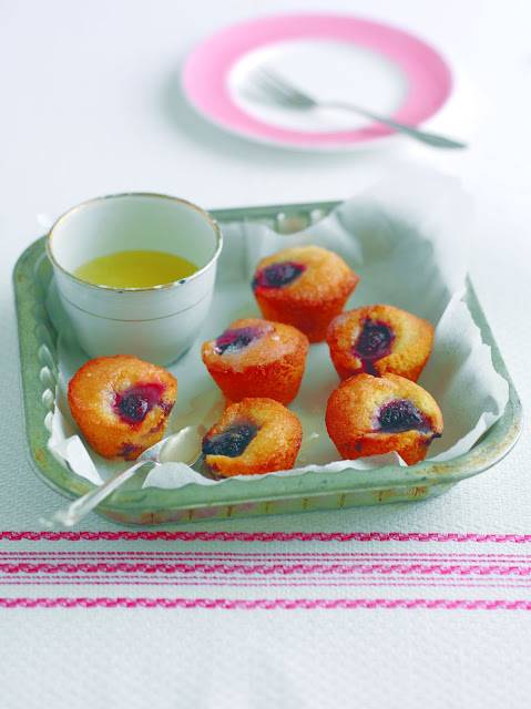 Mini Cherry And Lemon Drizzle Cakes: How To Make