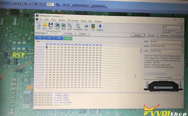 VVDI Prog Opel BCM2 Try Frequency Failed 11