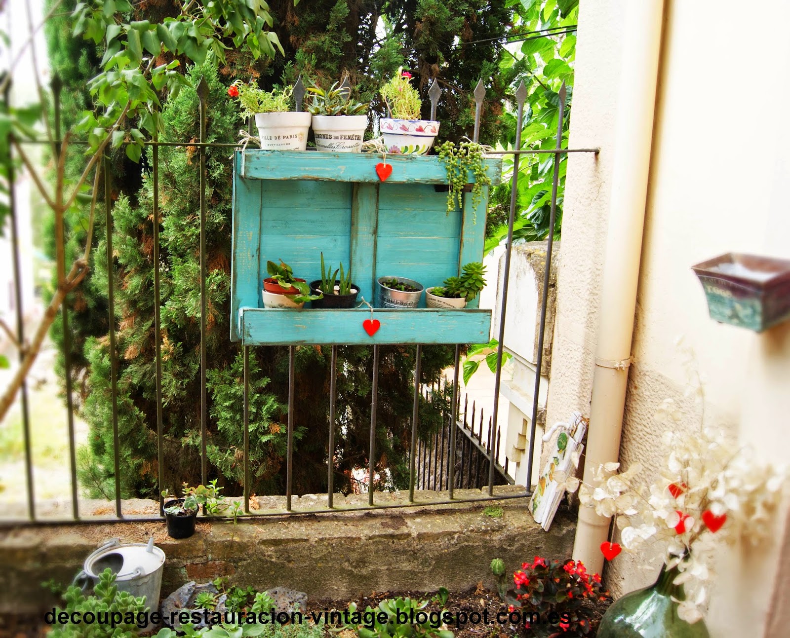 Tutoriales restauración, pintura, técnica decoupage, transfer y