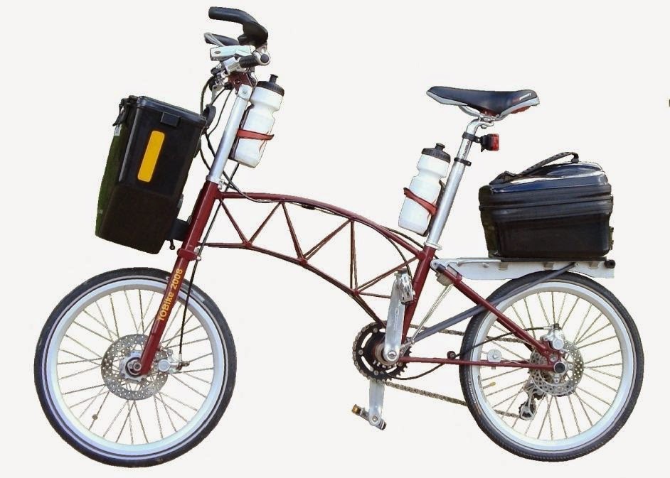 Aventurasenunabiciplegable TOBike folding bike