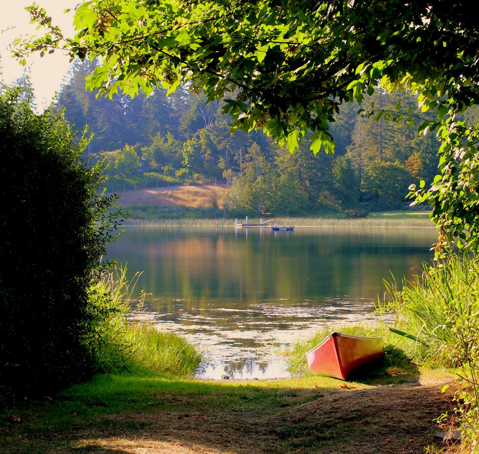 The Murray Chronicles The end of summer at Lakeside Gardens on Salt Spring Island