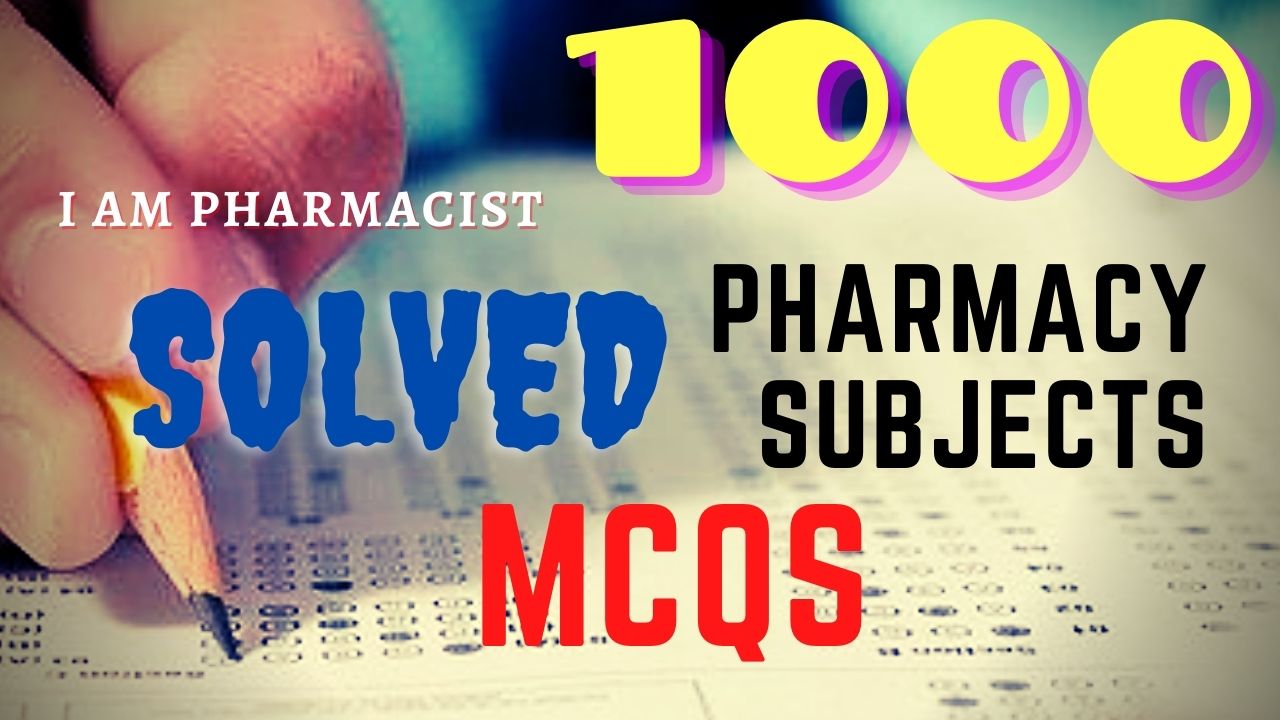 Pharmacy Subjects MCQs with Answer Keys MCQ 701 to 720 Part 66
