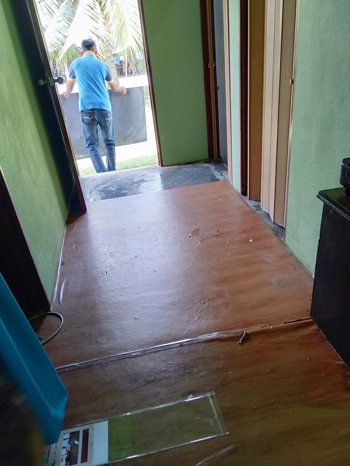 MUDAHNYA PASANG LANTAI VINYL FLOOR DARI KEDAI ECO