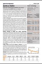 Studio societario di IR Top Research su Matica Fintec