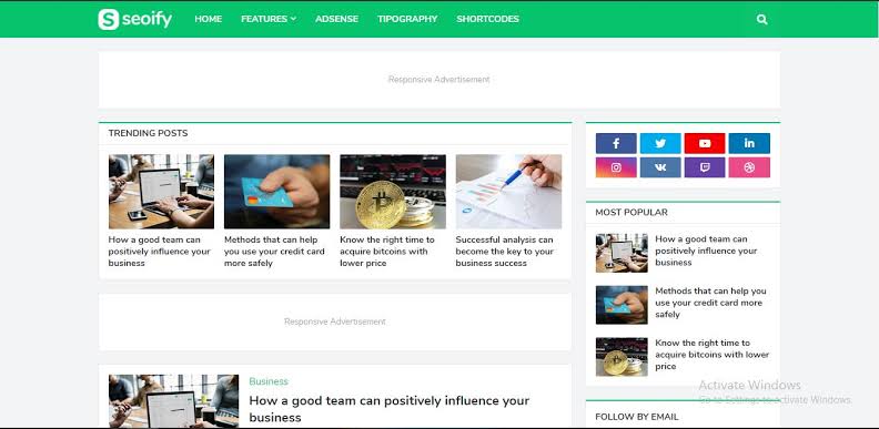 Seoify Blogger Template Download for free Seoify Blogger Template Download for free
