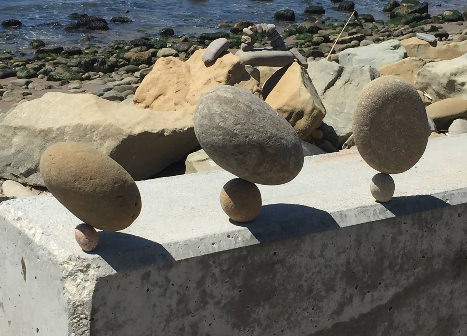Blank Canvas- Still Balancing Rocks at the Beach
