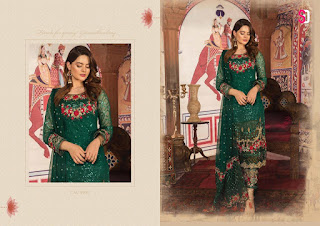 Shraddha Designer honey Waqar vol 6 pakistani Suits