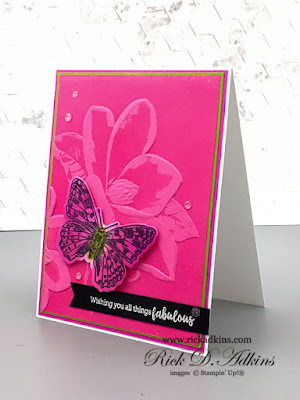Check out this double embossing technique on my card today.  Click here to learn more.