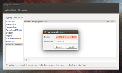 Google Translate keyboard shortcut Google Translate keyboard shortcut