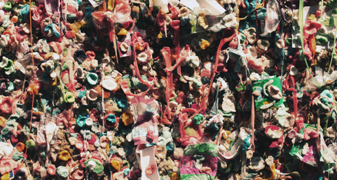Gum Wall Location Pike Place Market Seattle