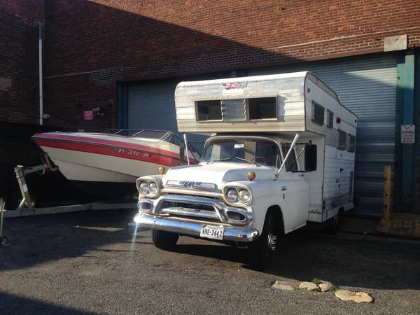 Used RVs Rare 1958 GMC Factory Camper For Sale by Owner
