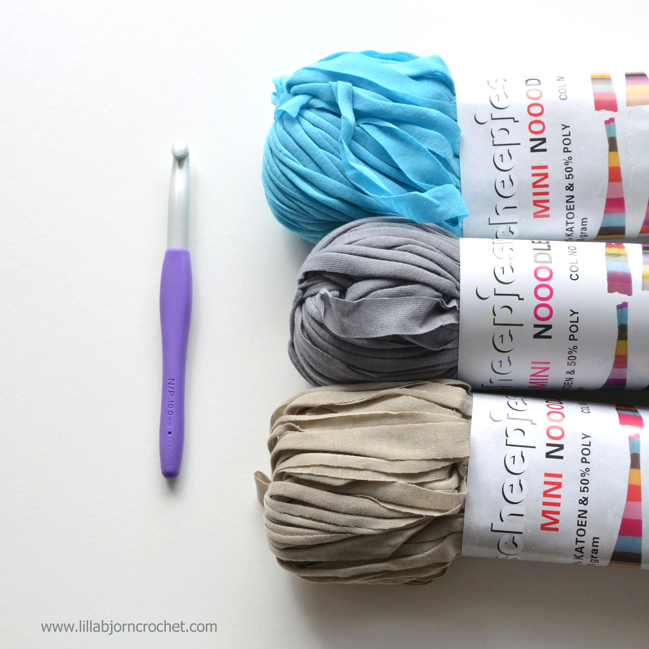 Tshirt Yarn in Mini Version LillaBjörn's Crochet World