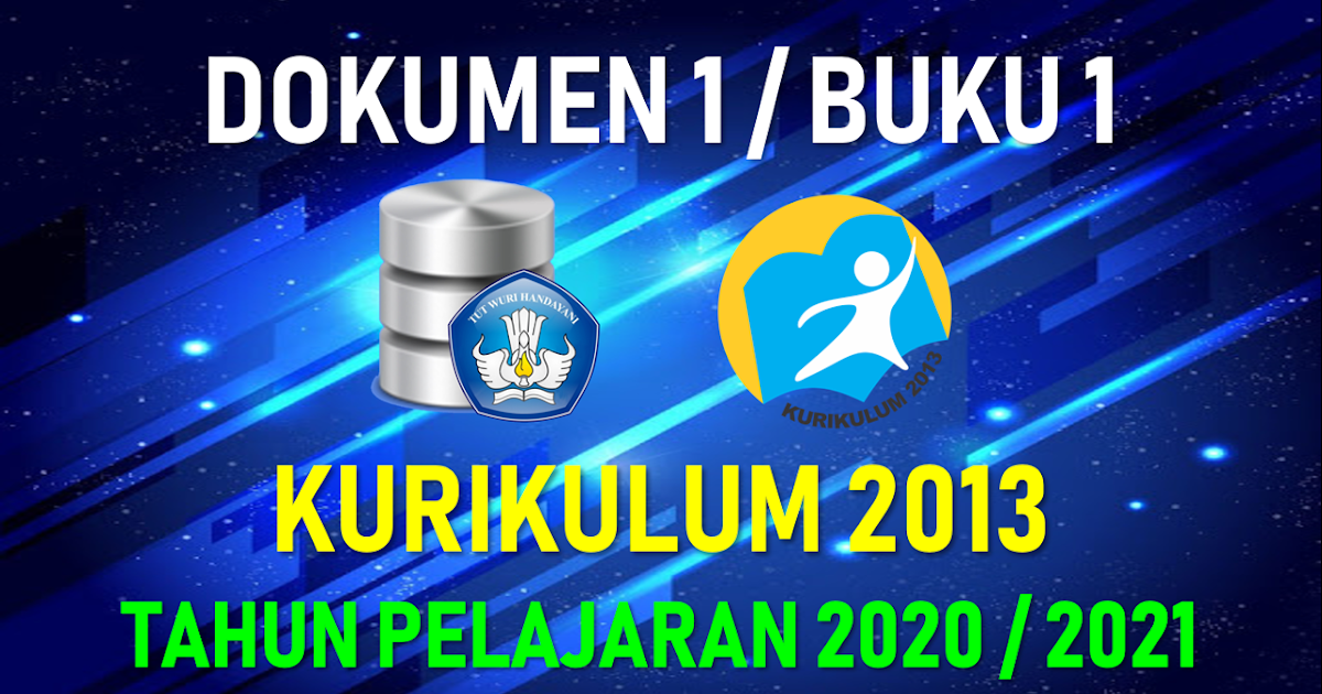 Unduh Dokumen Kurikulum 2013 Sekolah Tahun Pelajaran 2019 2020 Datadikdasmen