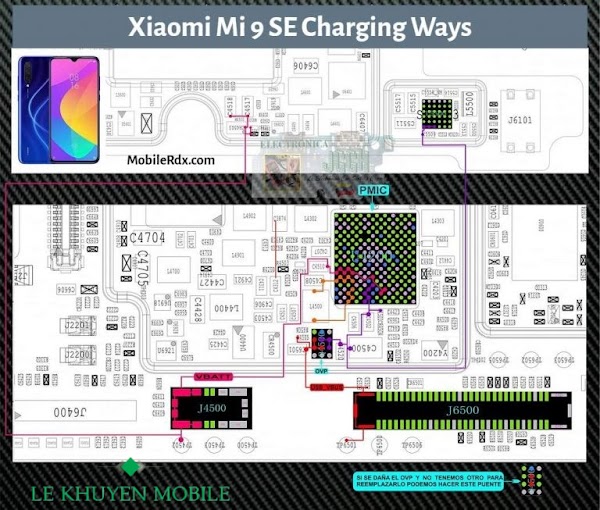 Xiaomi Mi 9 SE Charging Ways
