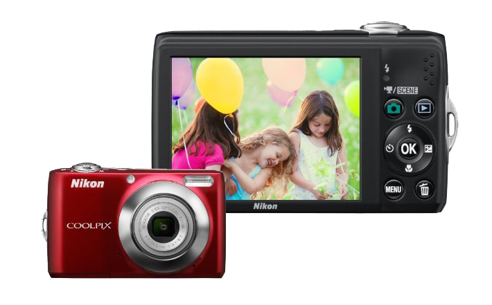 Nikon COOLPIX L24 14 MP Digital Camera with 3.6x NIKKOR Optical Zoom