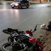 Colisão entre carro e moto deixa um ferido na região central de LEM