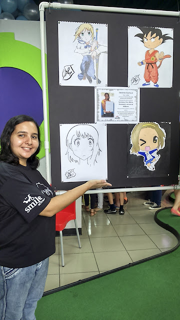 Exposición del curso de manga 