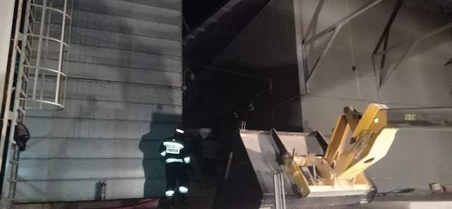 Intervenția pompierilor  la un elevator din or. Iargara