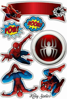 Spiderman Movie Free Printable Cake Toppers.