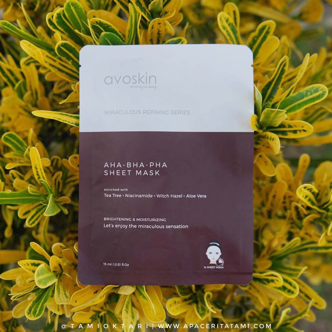 [REVIEW] Avoskin Miraculous Sheet Mask AHABHAPHA Sheet Mask